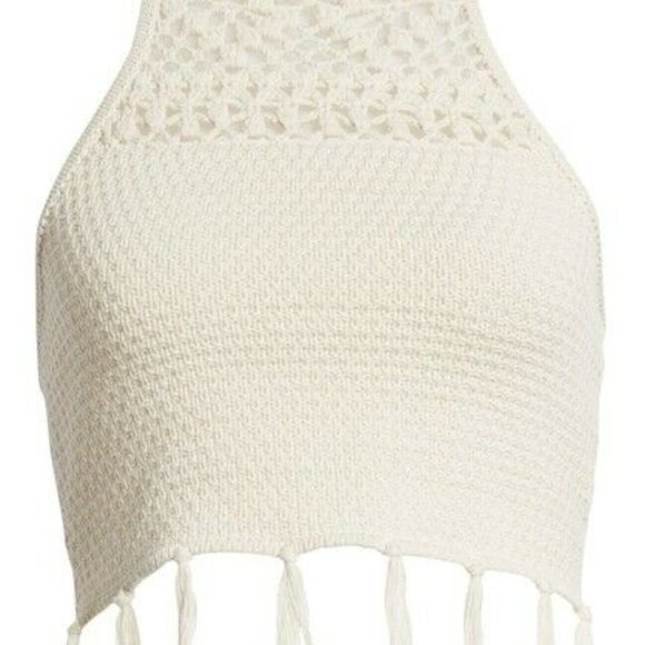 Bohemian Crochet Halter Top - Picture 2 of 6